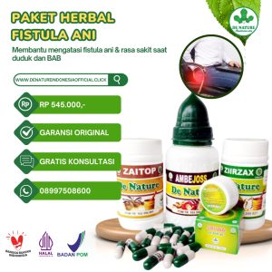Obat Herbal Fistula Ani De Nature Indonesia