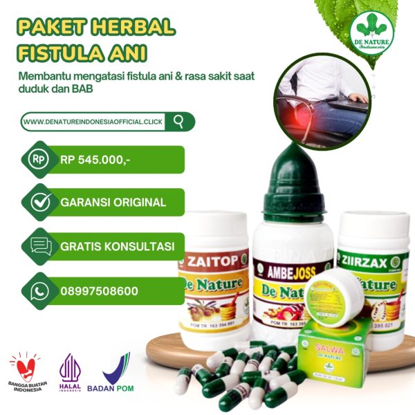 Obat Herbal Fistula Ani De Nature Indonesia