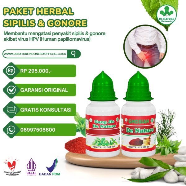 Paket Herbal Sipilis & Gonore