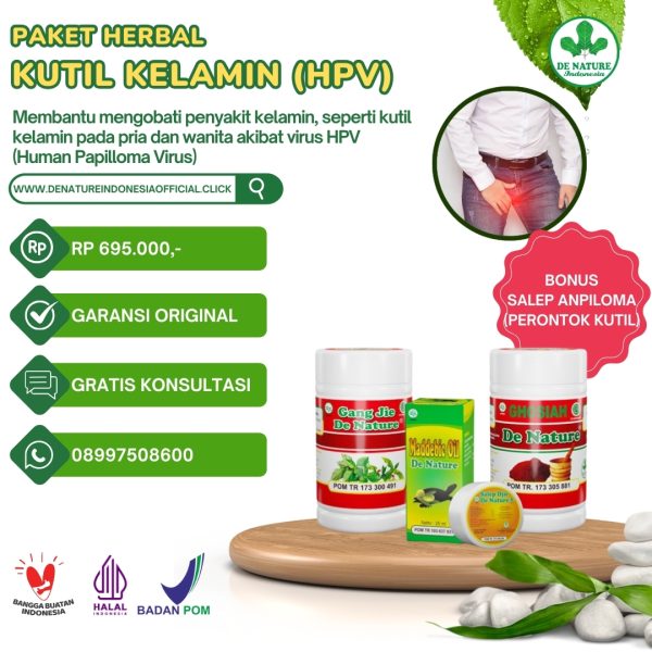 Paket Herbal Kutil Kelamin (HPV)
