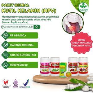 Paket Herbal Lengkap Kutil Kelamin (HPV)
