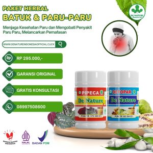Paket Herbal Batuk dan Paru-Paru