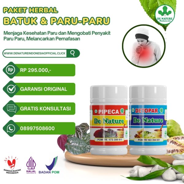 Paket Herbal Batuk dan Paru-Paru