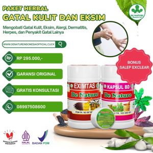 Paket Herbal Gatal Kulit dan Eksim