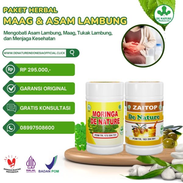 Paket Herbal Maag dan Asam Lambung